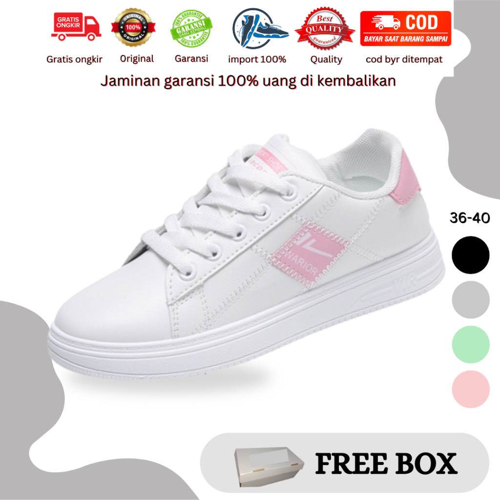 Keedo.mall 210172 Sepatu Sneakers Wanita Premium