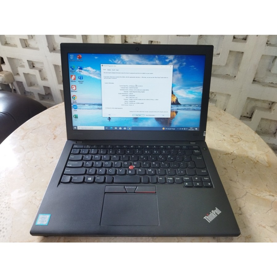 LAPTOP THINKPAD X270 INTEL CORE I5-6200U/4GB/120GB SECOND MULUS