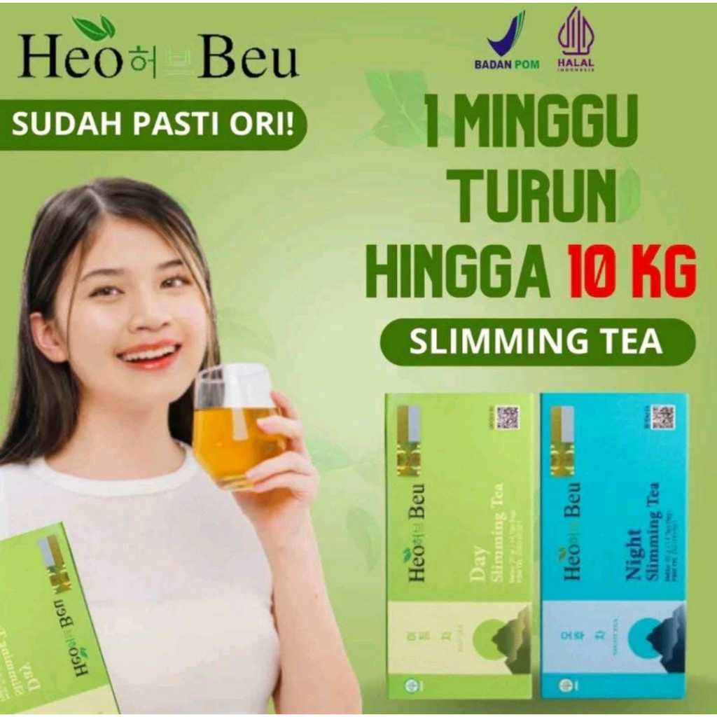 

READY TEH HEO BEU SLIMMING TEA Asli 100% Premium Original