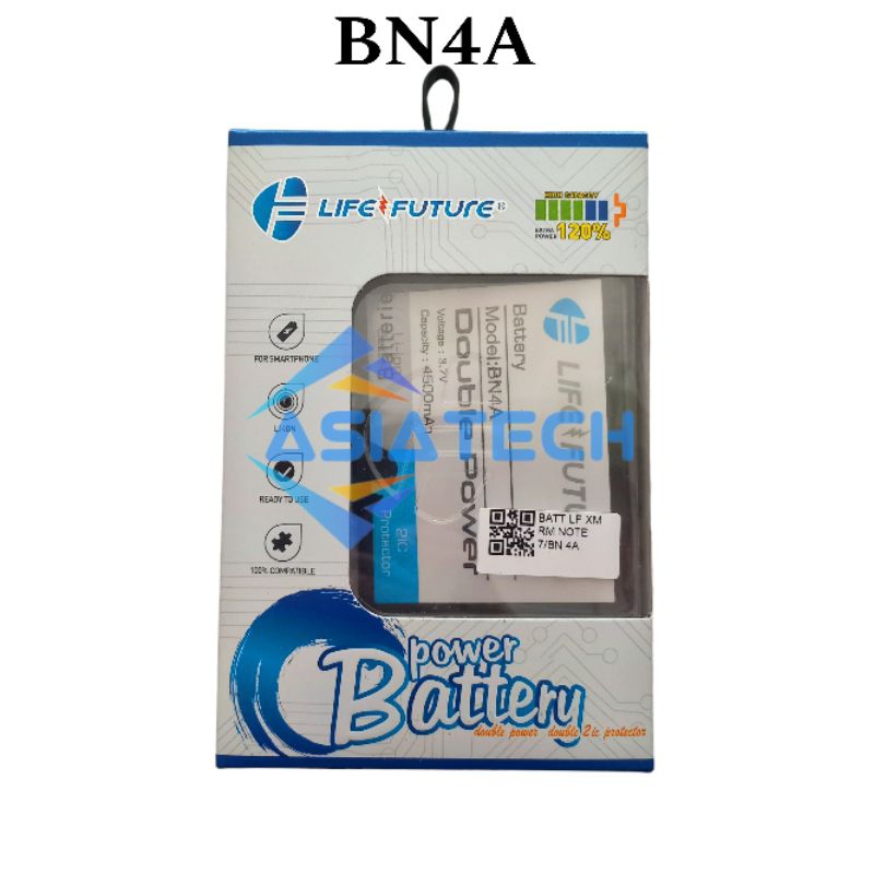 BATERAI BN4A BN-4A XIAOMI REDMI NOTE 7/7 PRO LF DOUBLE DOBEL POWER ORIGINAL NEW
