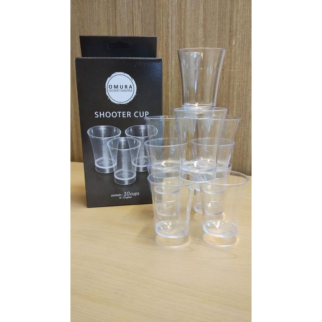 Dessert Shooter - Shooter Cup 10 Cups gelas Pudding Mousse Pannacotta
