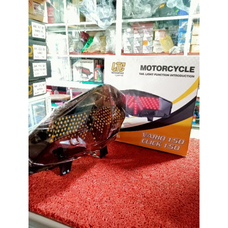 Lampu Rem Stoplamp Running Vario 125 150 New LTC 8 Mode