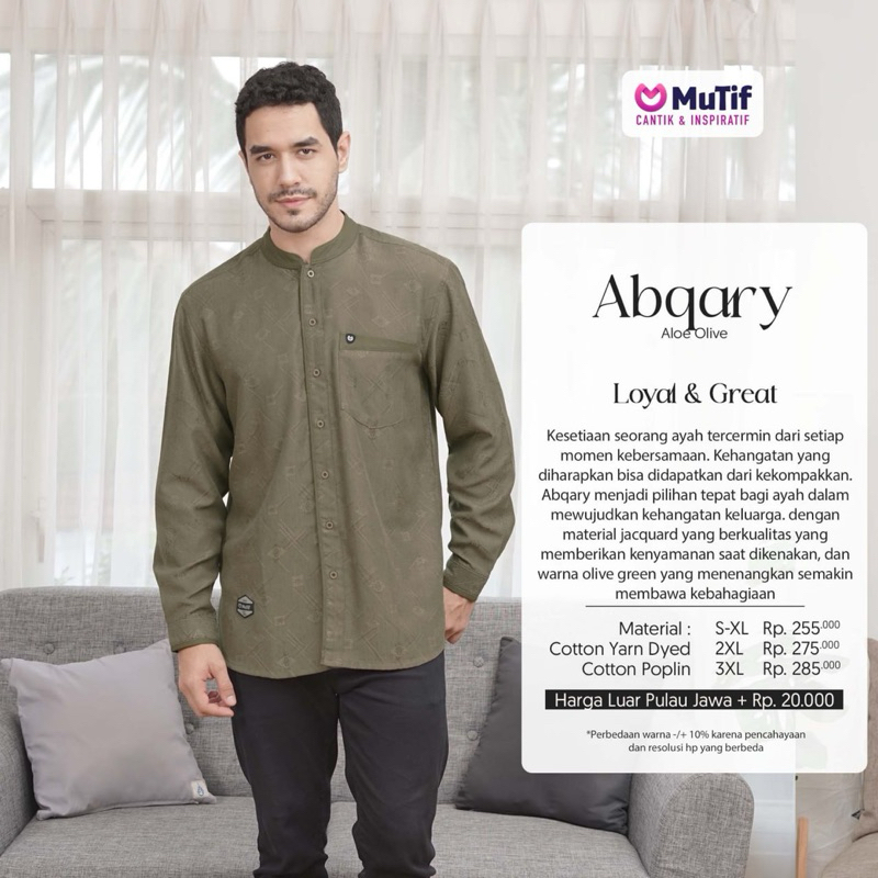 Koko Atasan Mutif Man Abqary Aloe Olive