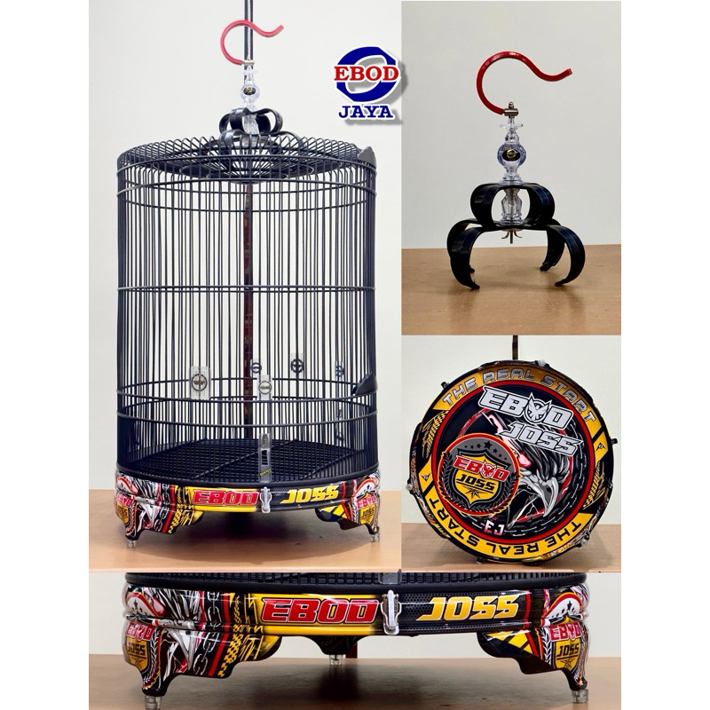 (KHUSUS INSTANT) SANGKAR MURAI DECAL PVC EBOD JAYA NO.2