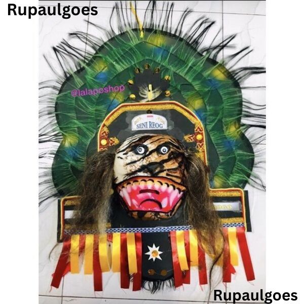 Topeng Spon Dadak Merak Reog Ponorogo Barongan Bujang Ganong | Topeng Kucingan | Topeng Barongan Kud