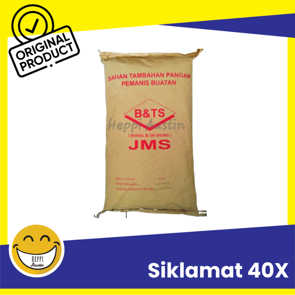 

Sodium Siklamat Natirum Siklamat Pemanis 40x Gula 1 KG