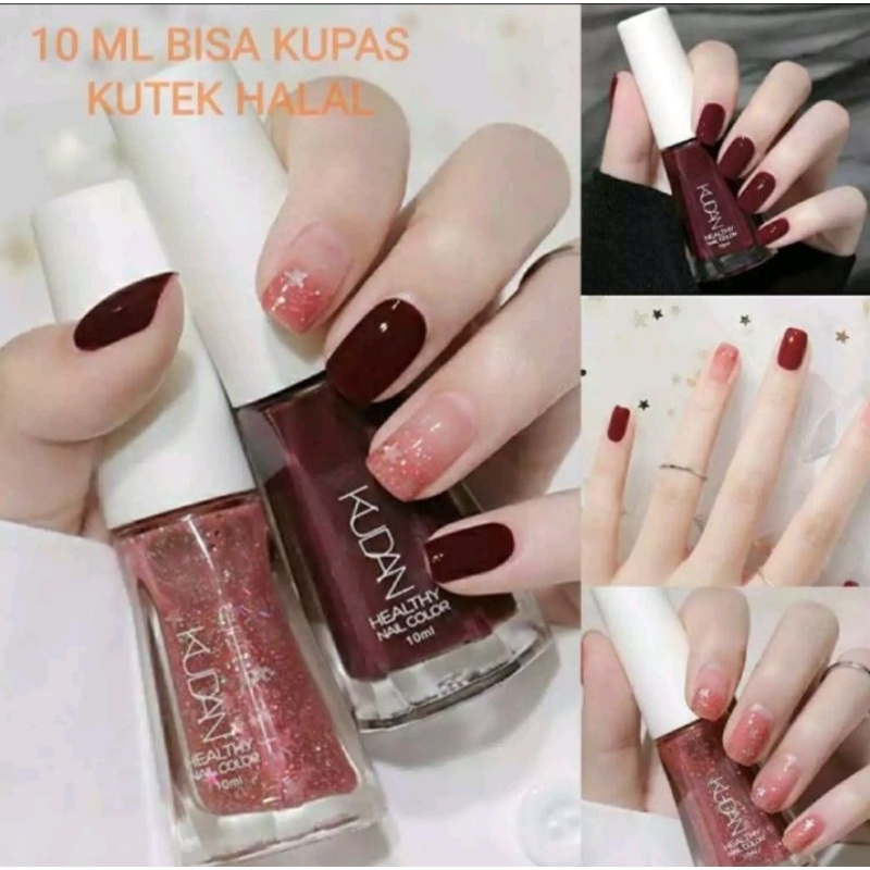 Kudan Kutek Kutek Peel Off Kutek Halal Muslimah Kutek Halal Untuk Sholat