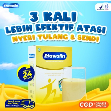 

Etawalin - Susu Kambing Etawa Terbuat dari 5 Bahan Alami Seperti Susu Kambing Etawa, Jahe, Kayu Manis, Temulawak Dan Sereh