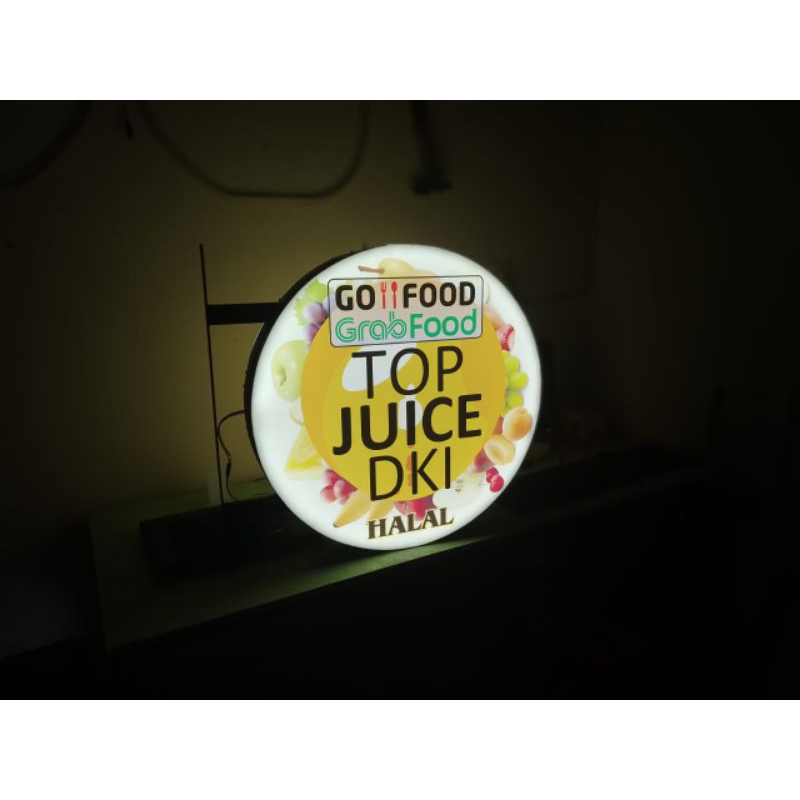 

Neon Box Bulat diameter 60+70+80 cm