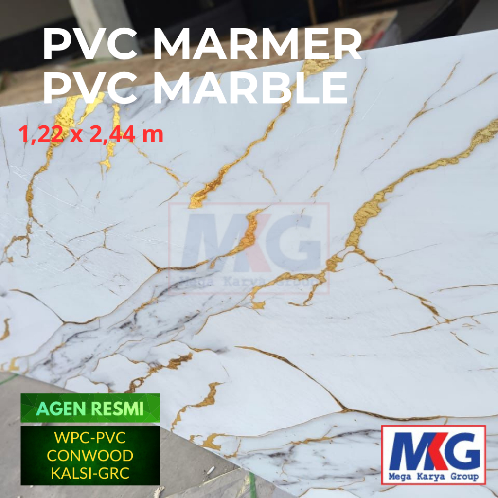 PVC Marmer | PVC Marble Board Harga Terjangkau