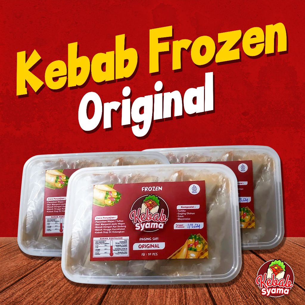 

Kebab Syama | Kebab Enak Murah Simpel | Kebab Original Mini