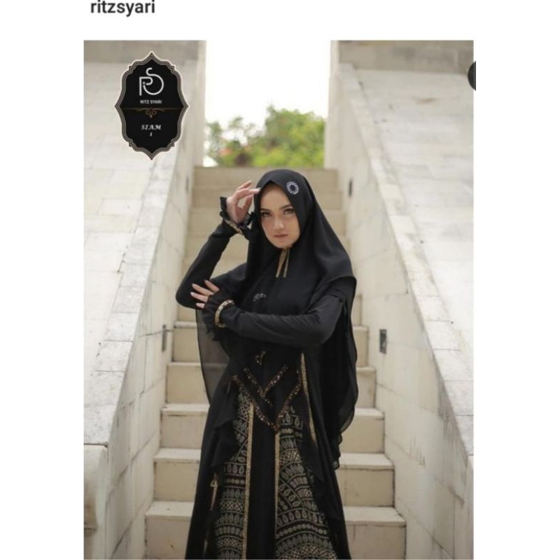 Gamis syar'i Ritz syar'i