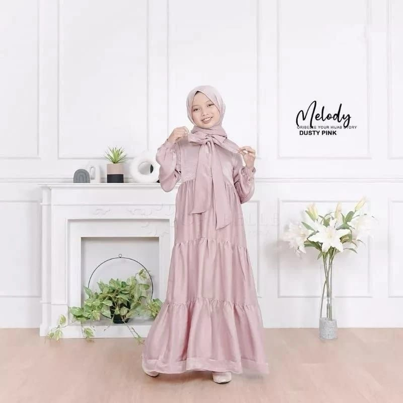 Melody Dress Kids (Free pasmina)