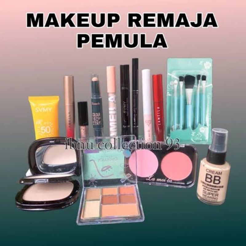 Make Up Wanita Lengkap satu set make Up