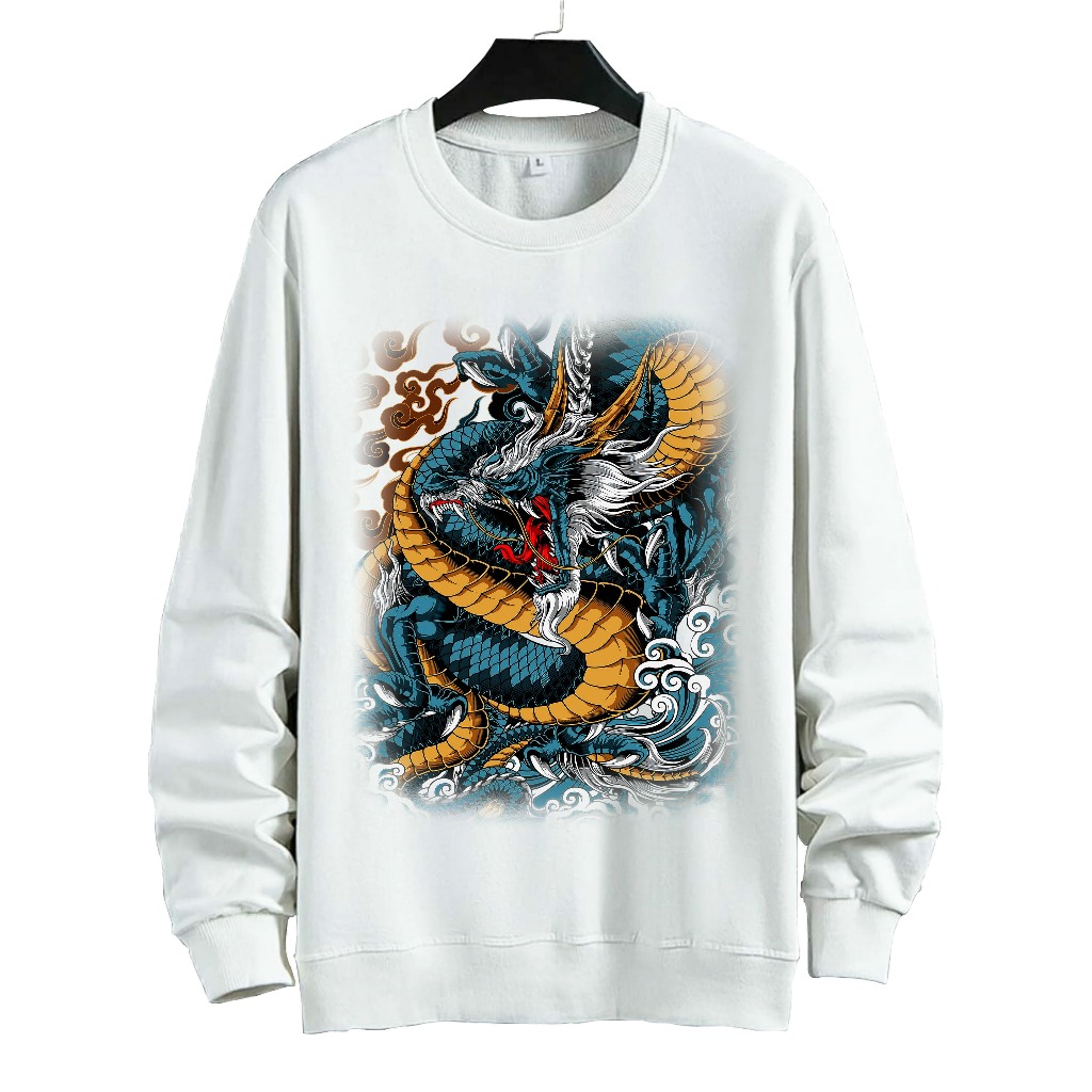 SWEATER UNISEX NAGA 1 PRIA DAN WANITA  SWEATER JUMBO