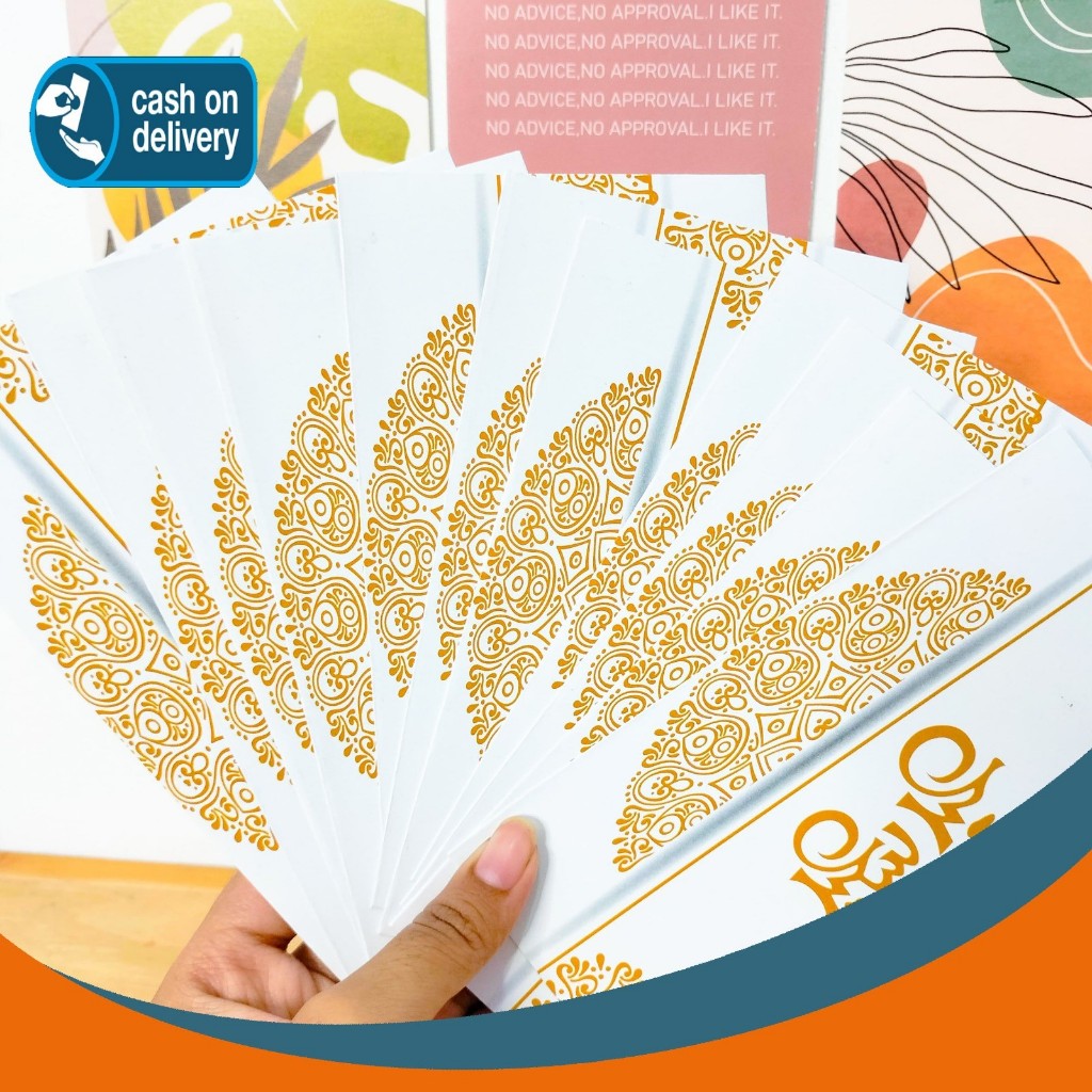 

AMPLOP LEBARAN 1 SET 10 PCS SEDANG (9 cm x 16 cm ) MN-1161 ANGPAO RAMADHAN HARI RAYA ALAT TULIS KANTOR SEKOLAH MURAH TERMURAH COD