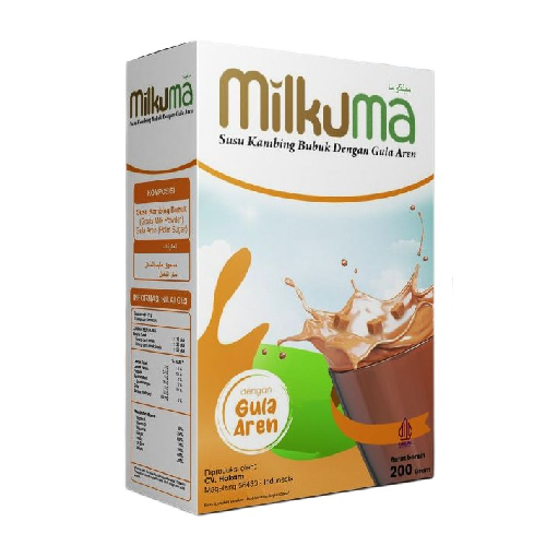 

MILKUMA SUSU KAMBING DENGAN GULA AREN 200 GR
