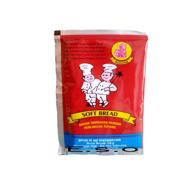 

Soft Bread 10gr 1 SACHET Pelembut Donat Roti Apom Big One sachet