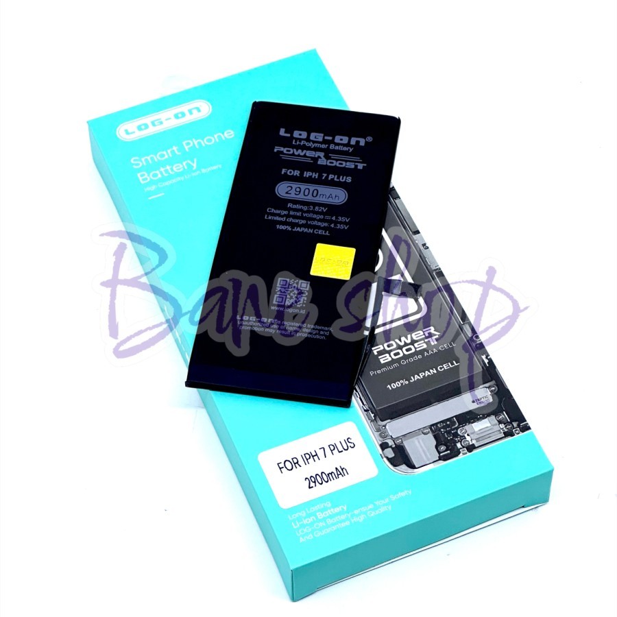BATERAI IPHONE 7G+ 7+ 7 PLUS - LOG ON DOUBLE POWER BATRE