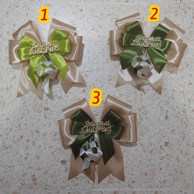 

Pita Idul Fitri Ketupat/ Pita Lebaran / Pita Hampers/parcel PART 2