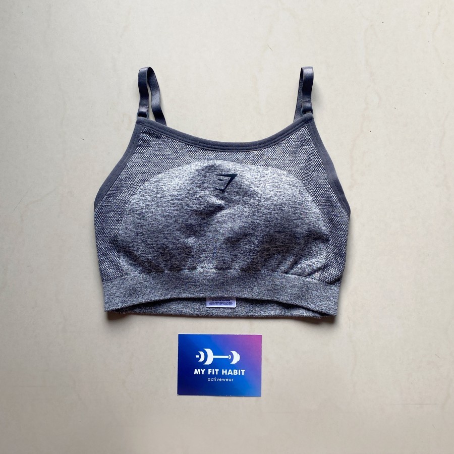 Gymshark Flex Strappy Sports Bra - Pakaian Olahraga Wanita (READY)