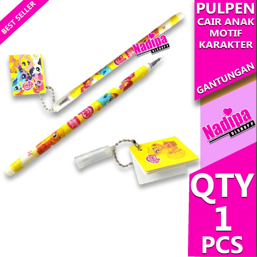 

PULPEN CAIR ANAK MOTIF KARTUN GANTUNGAN UNIK nadipa olshopp
