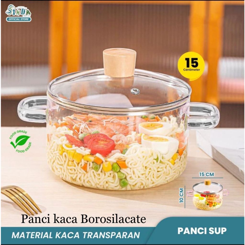 PANCI KACA BOROSILICATE SINDA