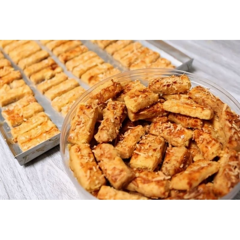 

KASTENGEL KEJU KUALITAS PREMIUM 500GR || GURIH & LEZAT COCOK UNTUK KUE LEBARAN & CAMILAN