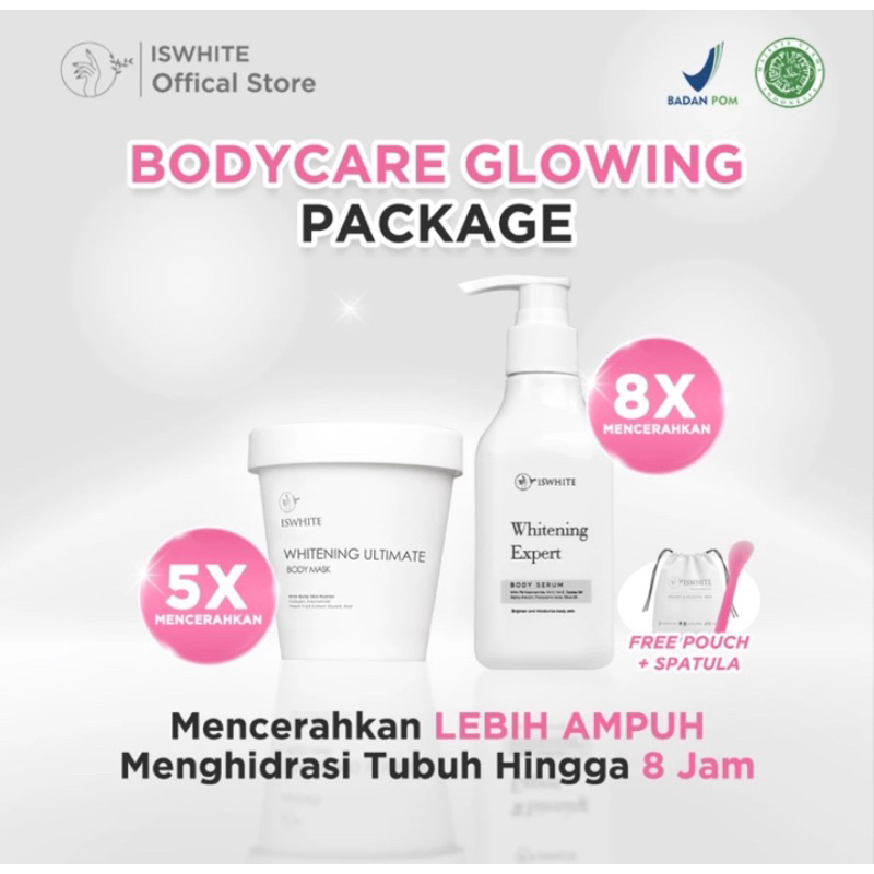 

[READY] ISWHITE Ultimate Body Mask with Hydrolyzed Collagen | Masker Badan Membantu Mencerahkan Kulit Tubuh | Body Bleaching | Serum Badan Pencerah Kulit Moisturizing Serum Pencerah Pemutih | ISWHITE BODY SERUM | ISWHITE BODY MASK | ISWHITE LOTION PEMUTIH