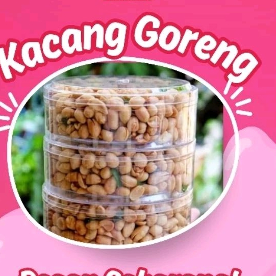 

Kacang Goreng Rempah Murah & special Lebaran Toples Tabung 600ml Free Basreng pedas kemasan pouch