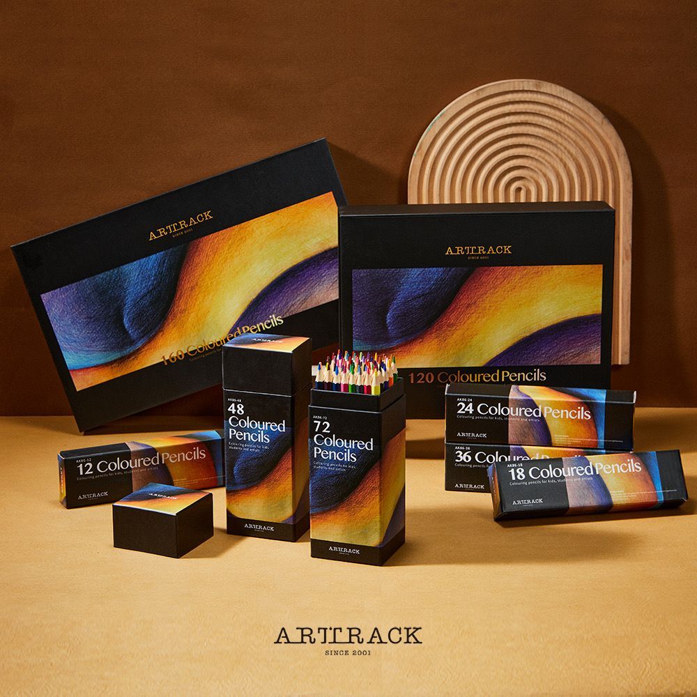 

Art Track Colored Pencil Oil-Based | Pensil Warna Minyak - Colored Pencil