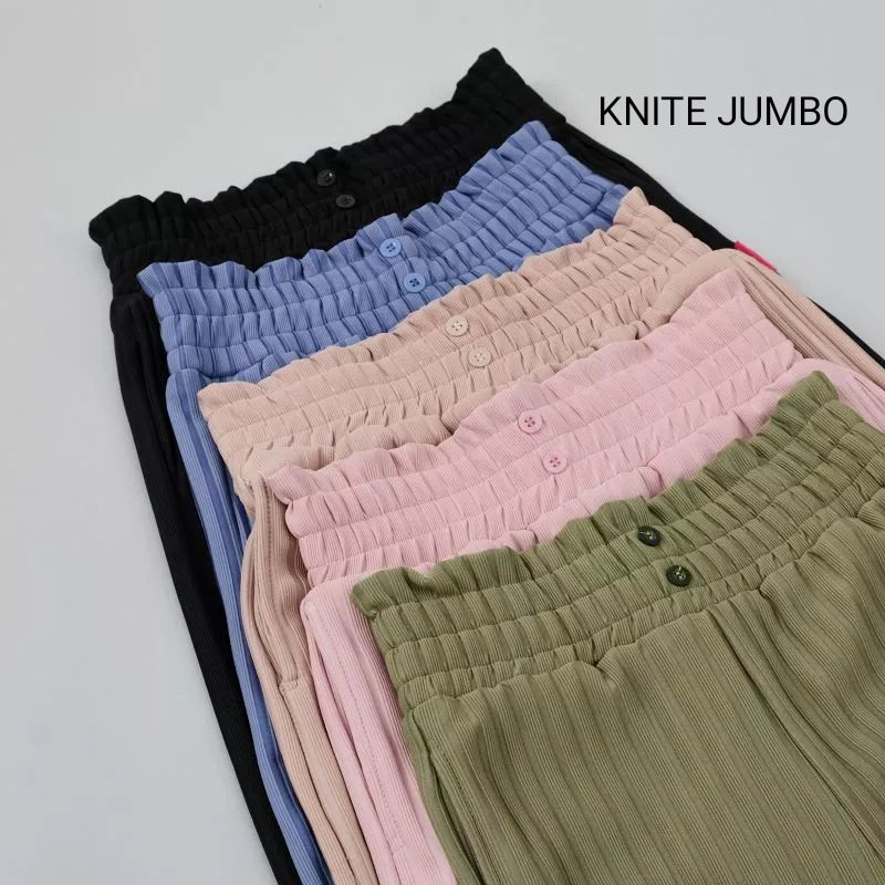 KULOT KNIT JUMBO / CELANA KULOT KNIT JUMBO PREMIUM / KULOT KNIT HORNETS / KULOT KNIT HIGHWAIST
