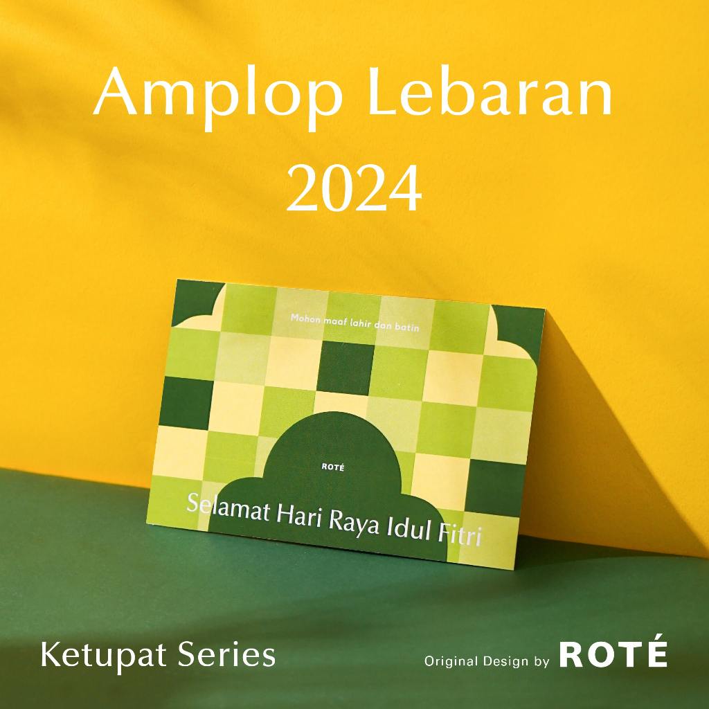 

amplop lebaran 2024 unik aesthetic angpao lebaran ROTE Living