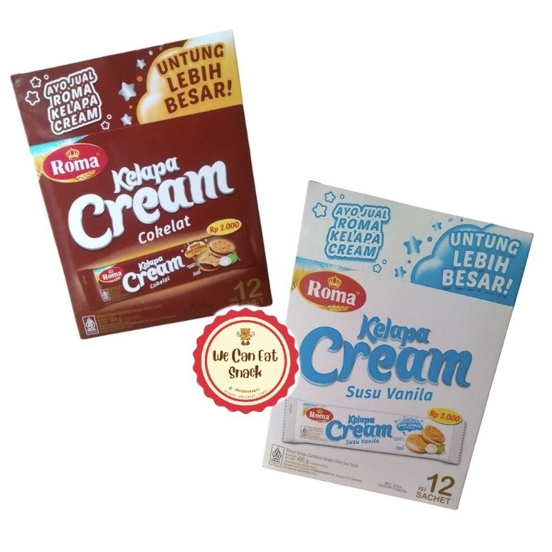 

Roma Kelapa Cream All Variant Box (Isi 12 Bks)