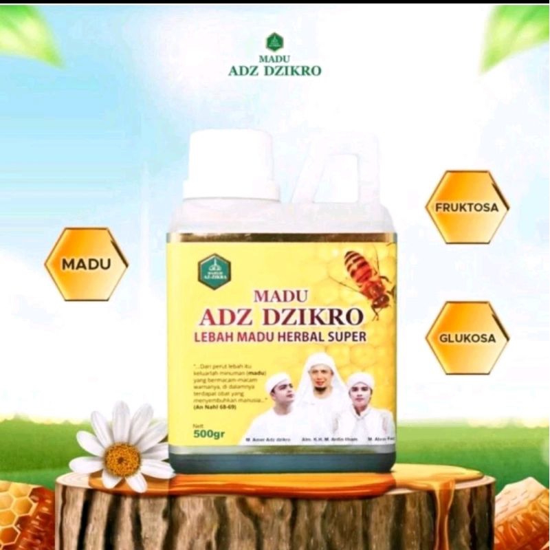 

Madu Adz Dzikro Herbal Super 500 Gram