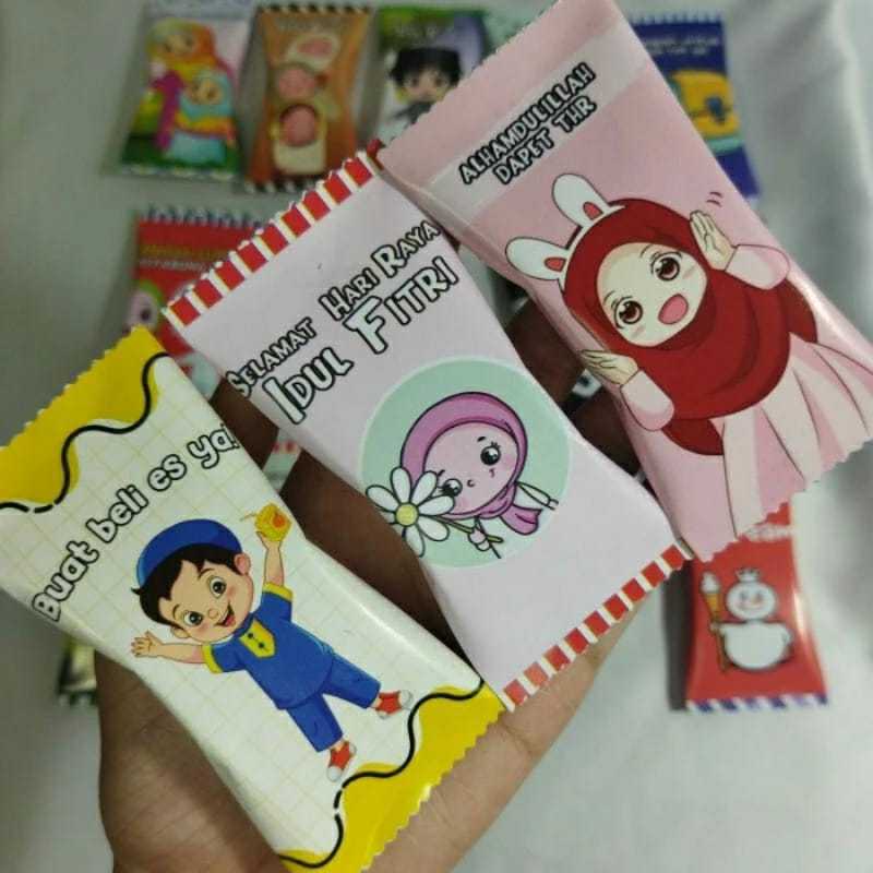 

RSHOP - 1Pack Isi 10Pcs - Permen Amplop Lebaran model Permen Angpao VIRAL 2024 !!! Amplop Idhul Fitri || THR - Snack Idul Fitri