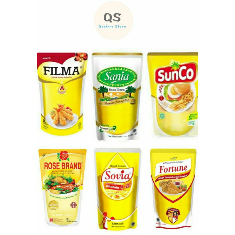 

Minyak Goreng Sunco/Filma/Sania 1 L - Minyak Goreng 1 Liter