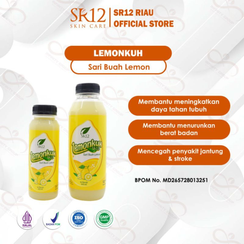 

Lemonkuh SR12 Best Seller - 99,9% Sari Lemon Alami - Lemonkuh Minuman Sari Lemon Untuk Diet - Menurunkan Berat Badan - Minuman Nutrisi Diet