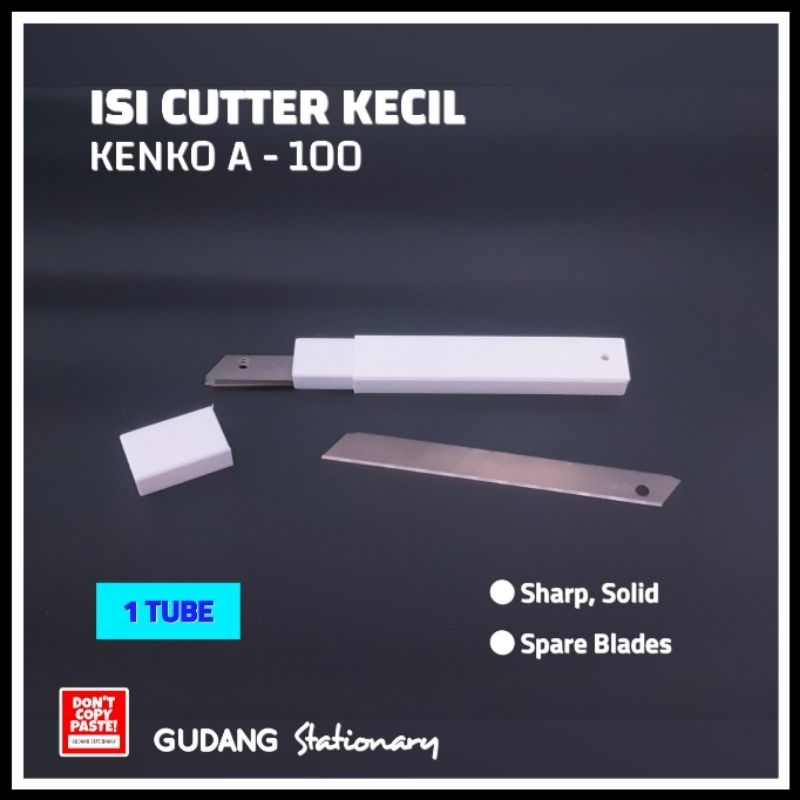 

Isi Cutter Kecil A-100 KENKO [ 1 tube ]