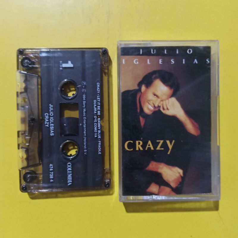 Kaset JULIO IGLESIAS Crazy