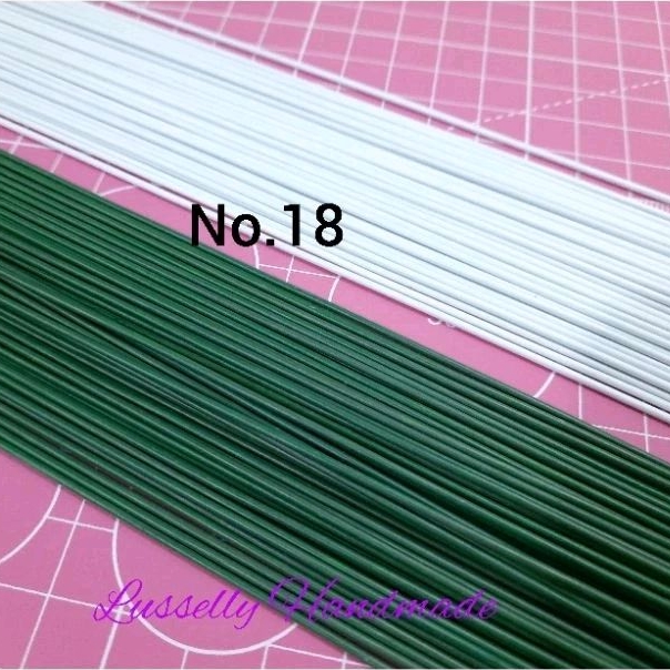20 pcs Kawat Tangkai Batang Bunga no.18