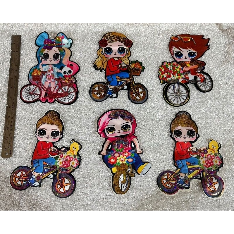 Aplikasi LOL / Patch LOL Ukuran 20 Cm Aplikasi Import Ready