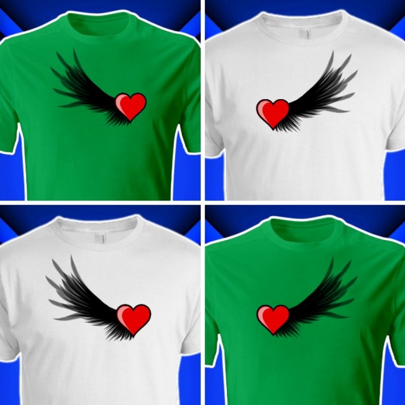 Kaos T-Shirt Couple V5