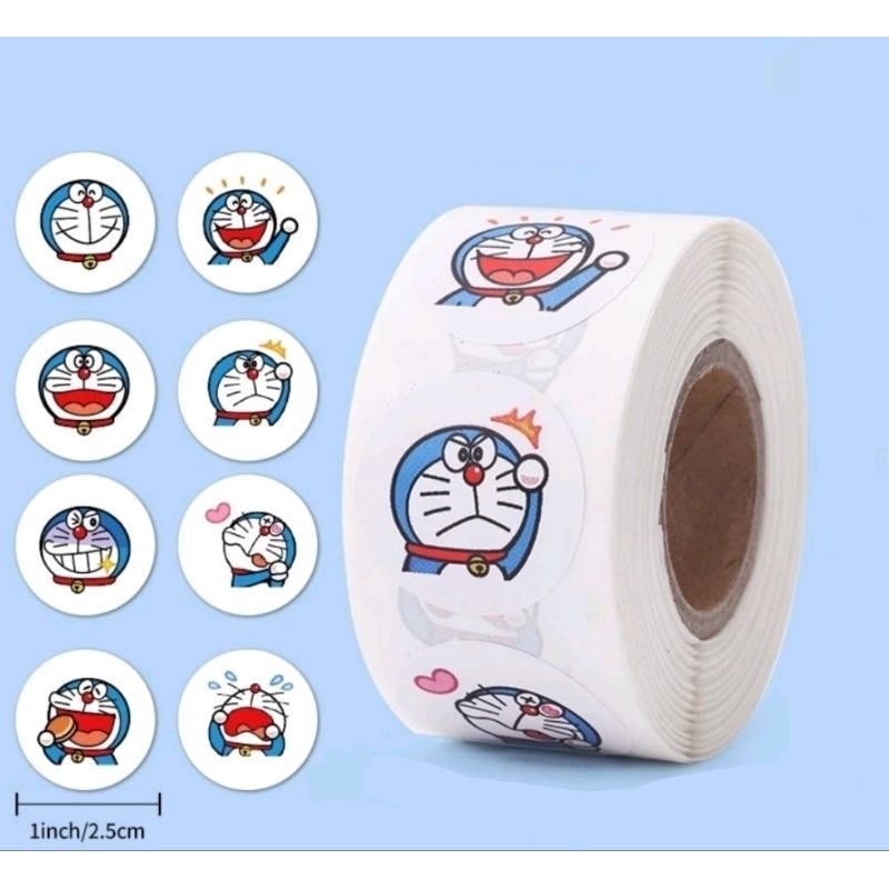 

Stiker Doraemon Sticker Animasi Kartun Kucing Biru Anime Disney Paper Craft Lucu