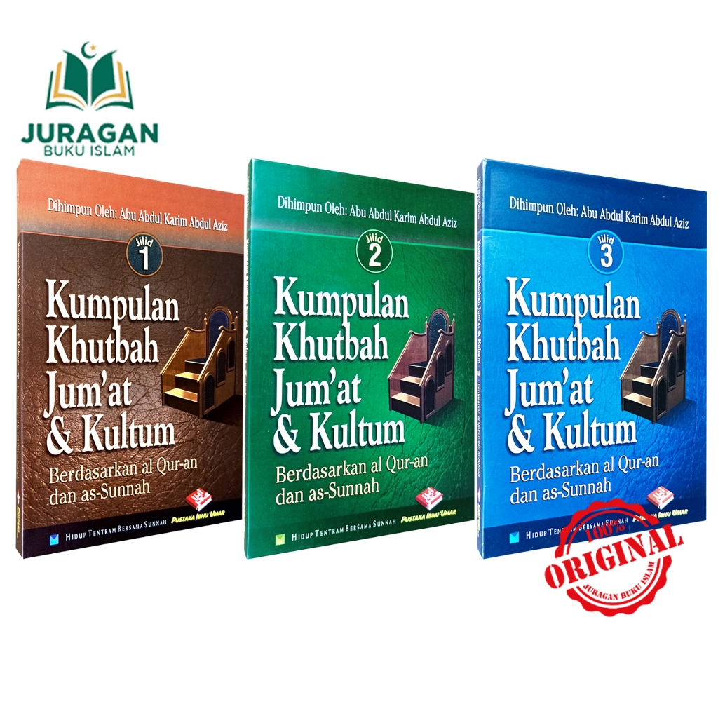 (JUAL SET) Kumpulan Khutbah Jumat dan Kultum Berdasarkan al-Quran dan Sunnah - PIU