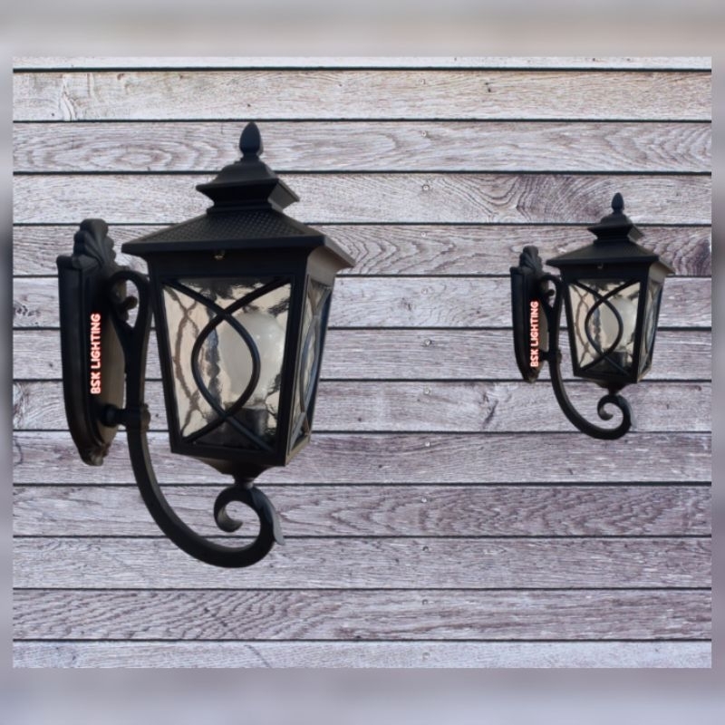 Lampu dinding klasik modern/lampu hias dinding outdoor/lampu taman klasik