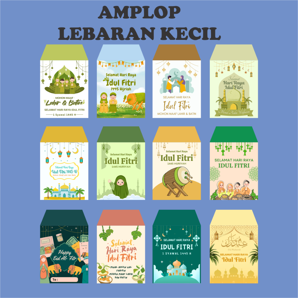 

AMPLOP LEBARAN MINI/ AMPLOP IDUL FITRI/ANGPAU KECIL