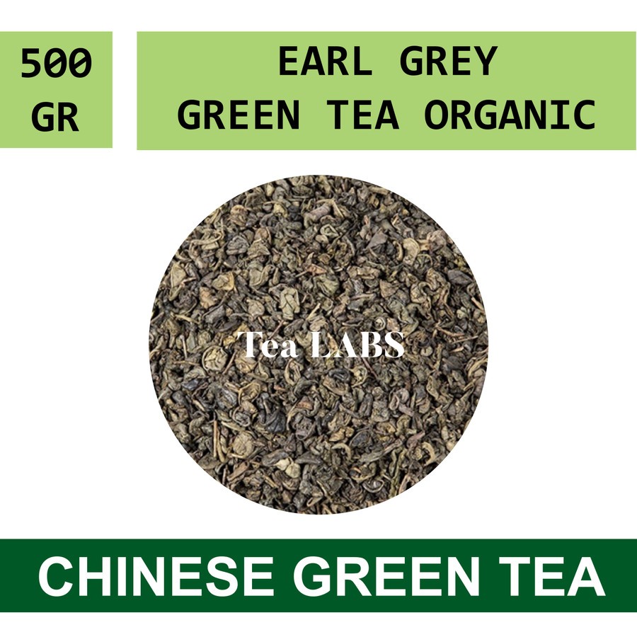 

Green Tea Earl Grey / Teh Hijau Bergamot 500 GRAM