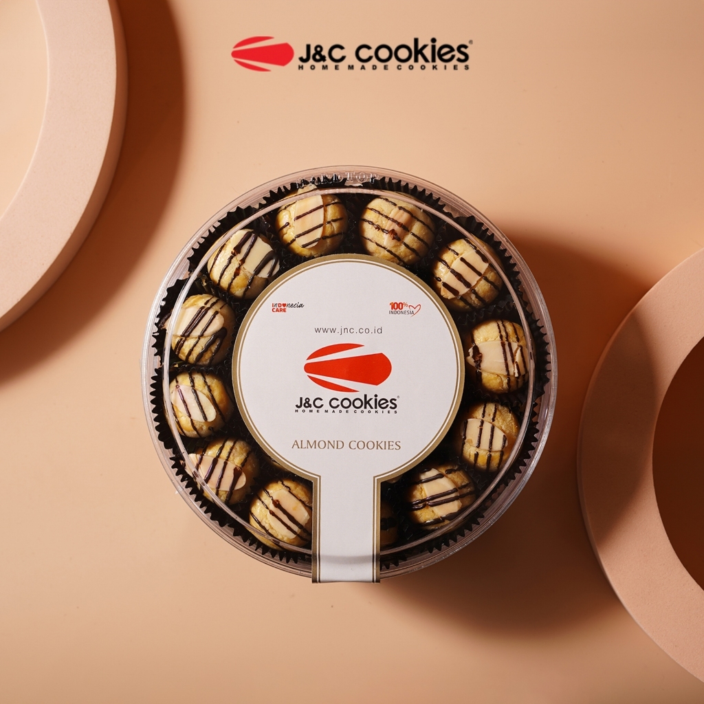 

Almond jnc J&C COOKIES - kacang coklat