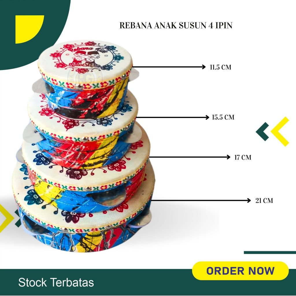 terbang hadroh hadroh anak rebana anak alat hadroh terbangan hadroh jepara alat musik bayi anak